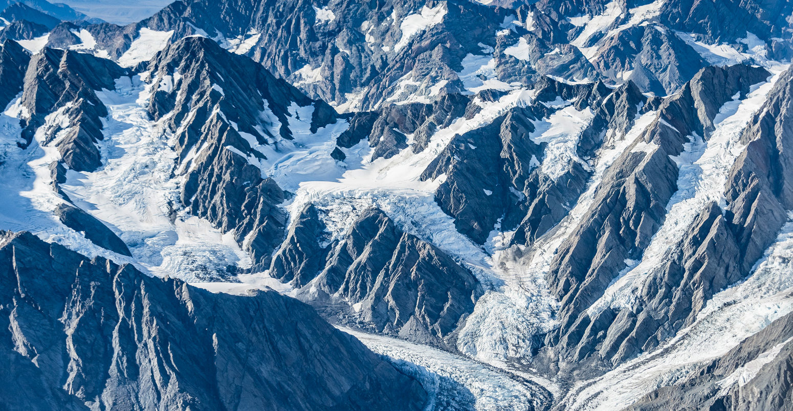 Snowline survey in the Southern Alps, New Zealand.