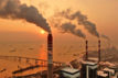 Smoke is discharged from chimneys at a coal-fired power plant in east China's Jiangsu province.