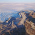 The edge of the Greenland ice sheet.