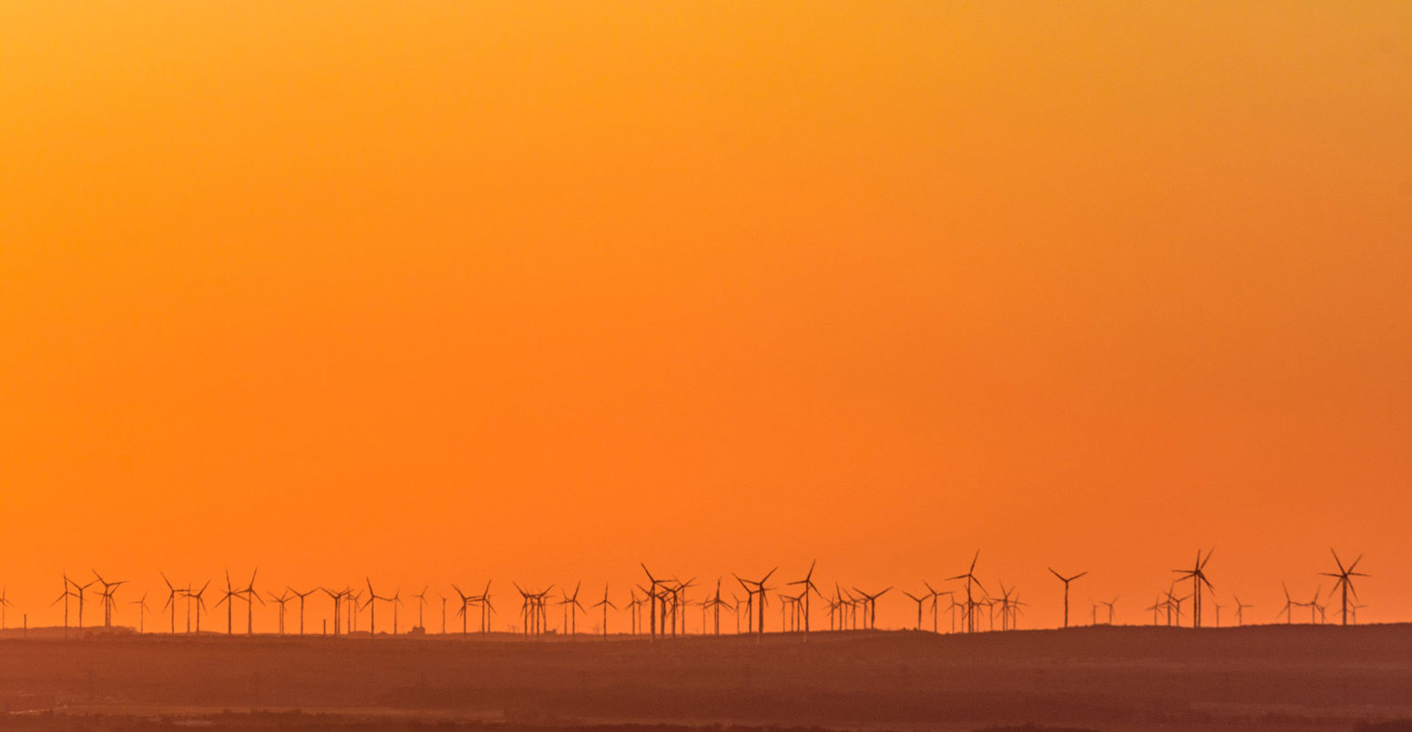 Wind-turbines-in-Marchfeld-at-sunrise-Vienna-Austria