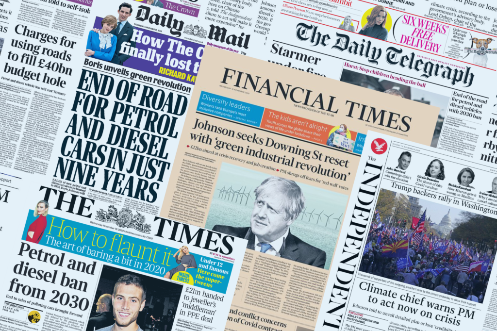 Media Reaction Boris Johnson S 10 Point Net Zero Plan For Climate Change Media Reaction Boris Johnson S 10 Point Net Zero Plan For Climate Change