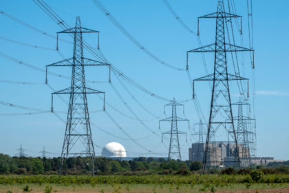 A-line-of-electricity-pylons-coming-from-Sizewell-A-and-B-Nuclear-Power-Plant-in-the-distance