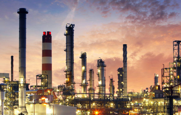Factory oil and gas industry