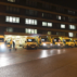Queue of ambulances at the accident and emergency department at Queen Alexandra Hospital in Portsmouth, Hampshire