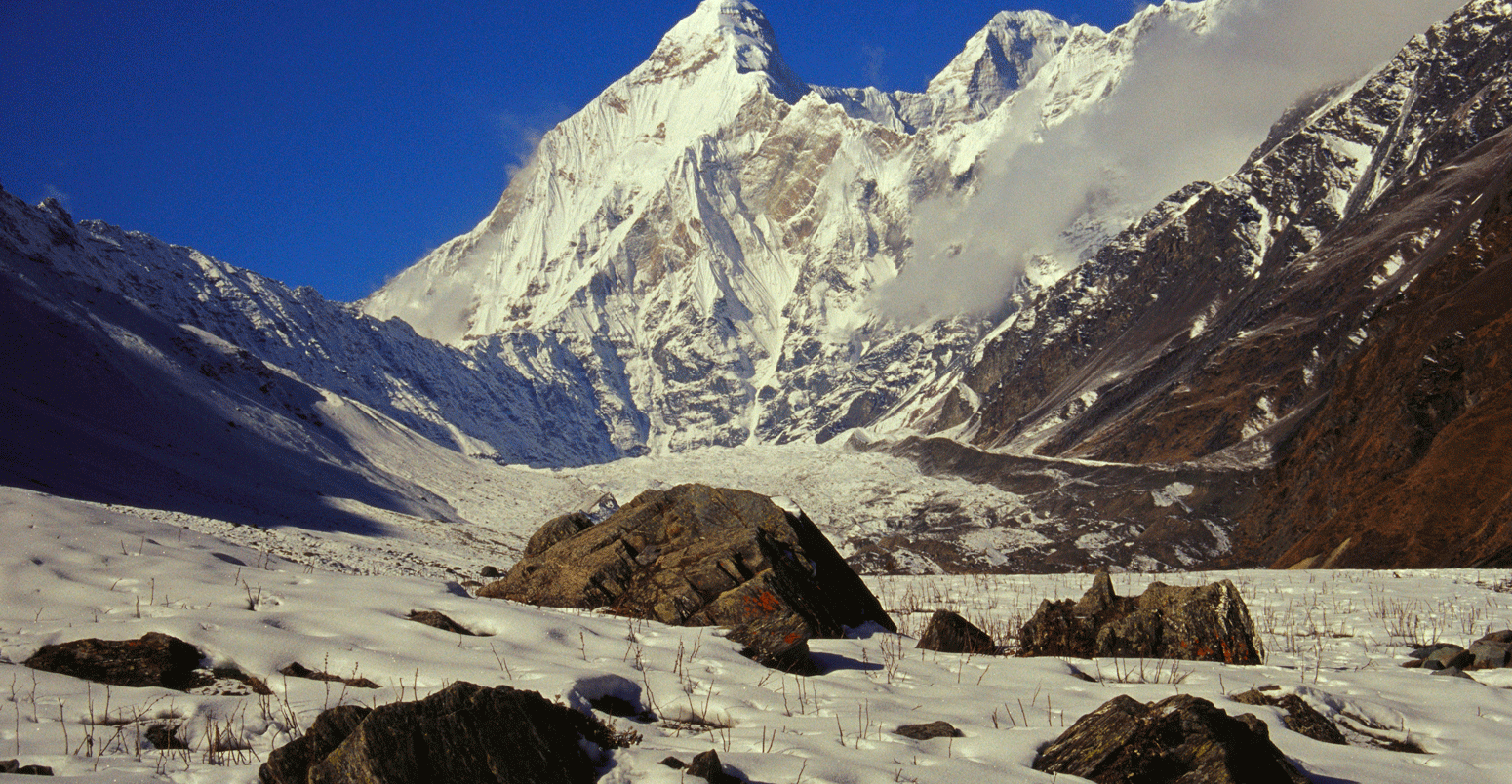 The Nandi Devi mountain in Uttarakhand is the source of the Rishi river, which flooded this week