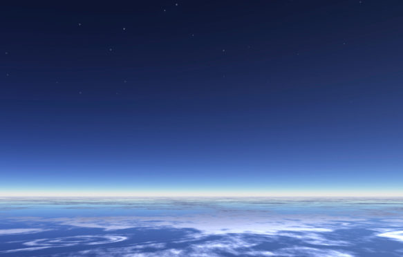 Earth-atmosphere-and-night-sky