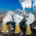 Smoke is discharged from chimneys at a coal-fired power plant in Datong city, Shanxi province