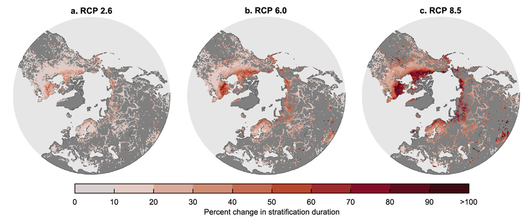 Expected-increase-in-stratification-duration-in-lakes-in-the-northern-hemisphere