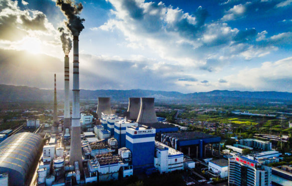 Datang Taiyuan No 2 power plant in China’s Shanxi province.