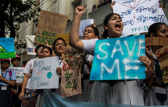 March for Climate Justice in Kolkata organised by West Bengal along with many other climate, environmental and science based grass-root movements and organisations