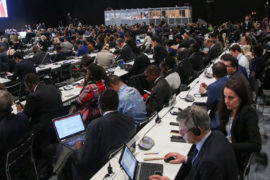 Delegates gather for the high-level segment COP25