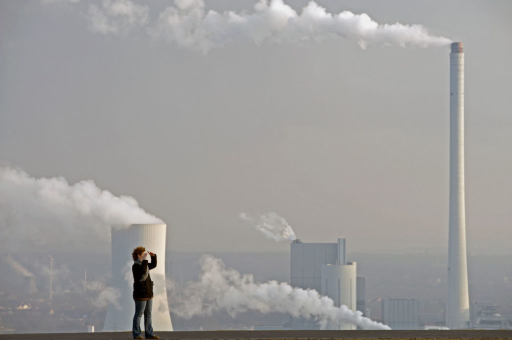 Coal fired power station, Germany