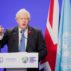 UK Prime Minister, Boris Johnson, speaks during a press conference at COP26 in Glasgow