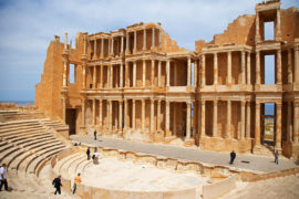 Sabratha, Libya. Credit: Liquid Light / Alamy Stock Photo. AYWF1W