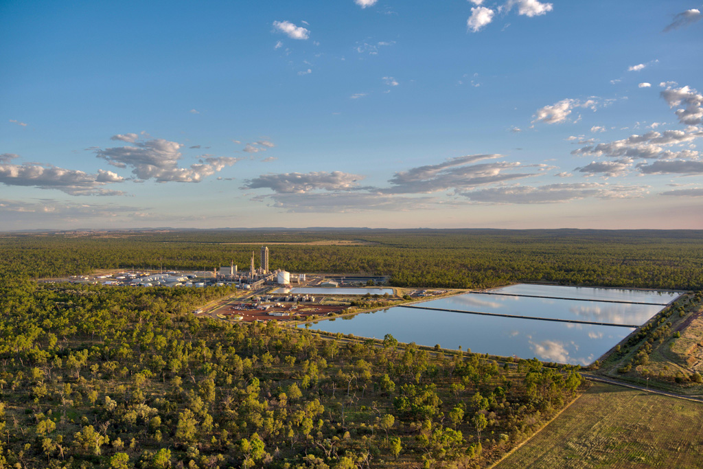 Ammonium nitrate manufacturing site in  Queensland, Australia