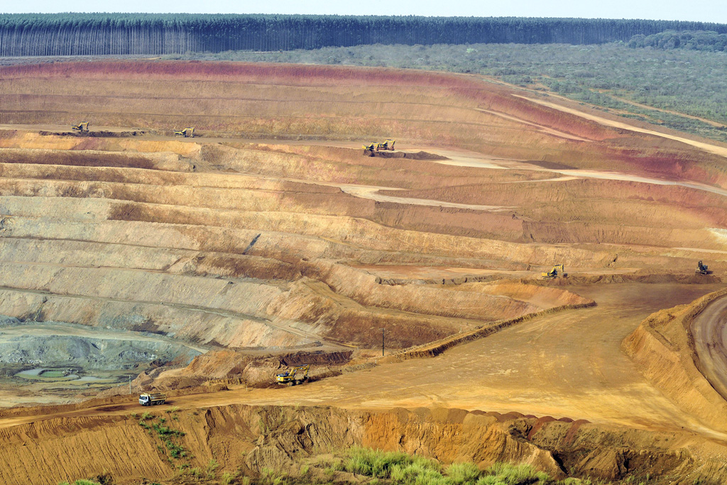 Phosphate mining in Brazil