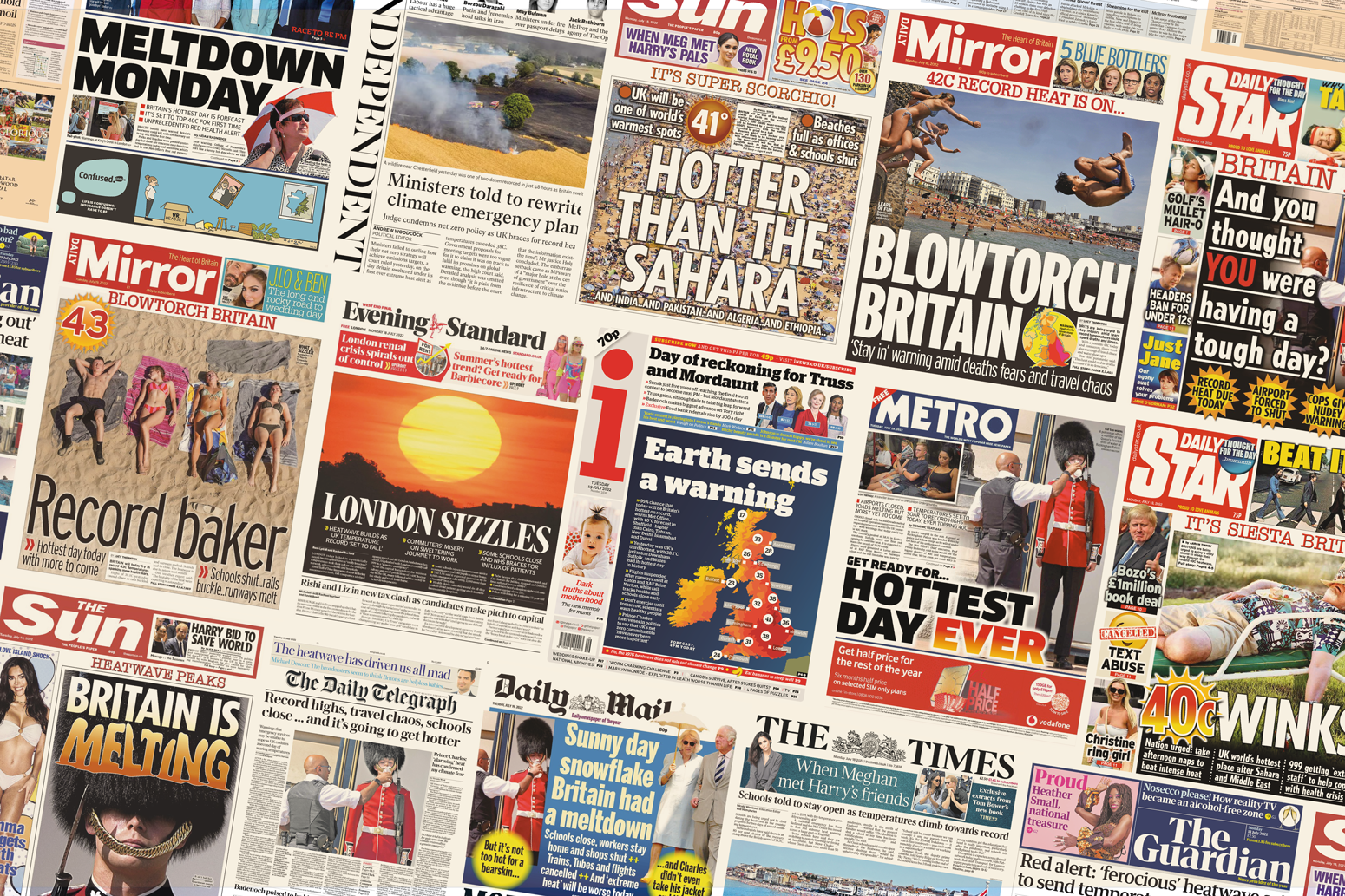 Media Reaction Uk S Record Smashing 40c Heatwave And Climate Change Carbon Brief
