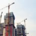 New and under construction apartment blocks in Taiyuan, Shanxi, China. Credit: David Lyons / Alamy Stock Photo.