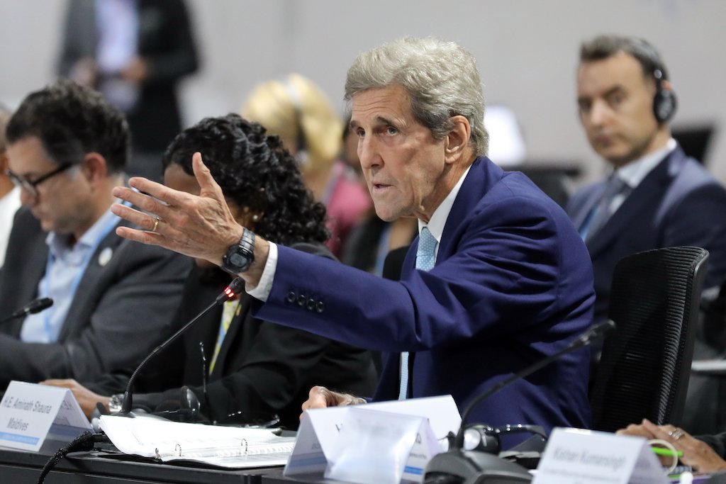 John Kerry, US Special Presidential Envoy for Climate during High-Level Ministerial Dialogue on the New Collective Quantified Goal on Climate Finance at COP27