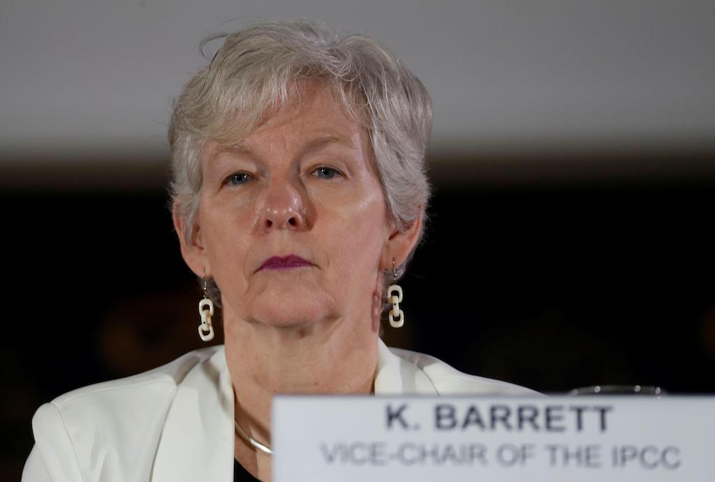 Ko Barrett, vice-chair of the Intergovernmental Panel on Climate Change (IPCC).