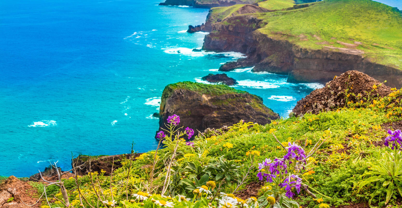 Ponta de Sao Lourenco, Madeira islands, Portugal.