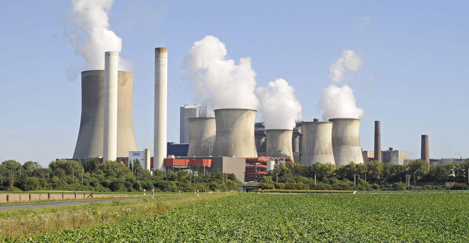 A RWE brown coal power plant.