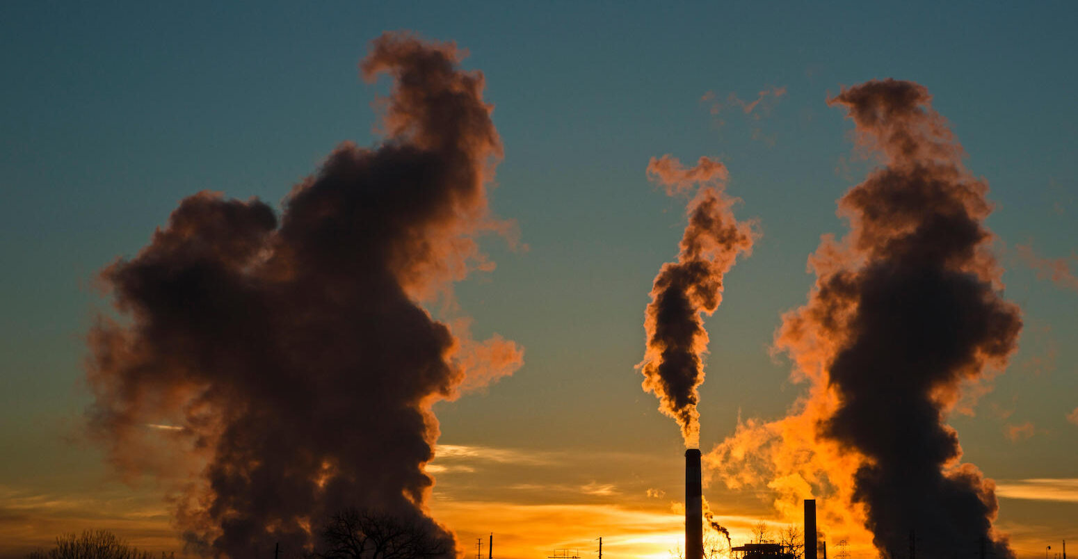 A fossil-fuelled power generating station in Denver, Colorado.