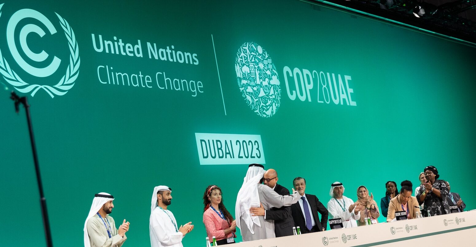 COP28 closing plenary, Dubai, United Arab Emirates. Credit: UNFCC / Kiara Worth / Flickr.