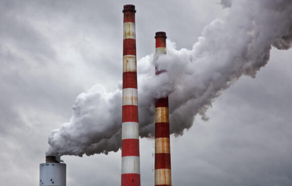 A coal power plant. Credit: JakeWalk / Alamy Stock Photo