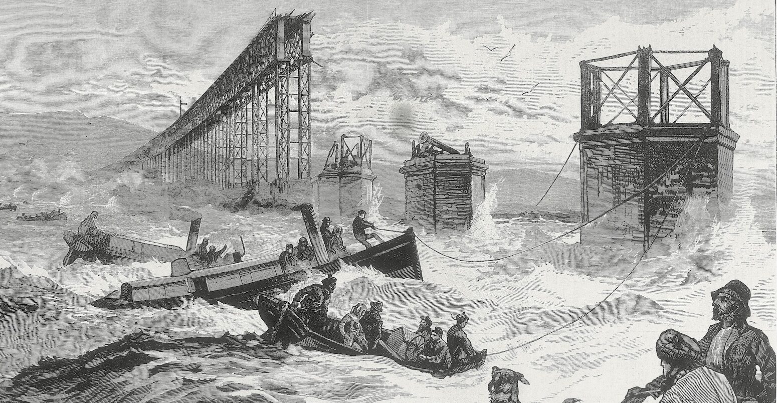 Tay Bridge disaster, 28 December 1879.