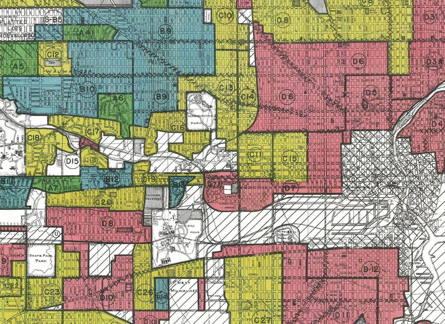 Discriminatory ‘redlining’ increases climate risk in disadvantaged US neighbourhoods Discriminatory ‘redlining’ increases climate risk in disadvantaged US neighbourhoods