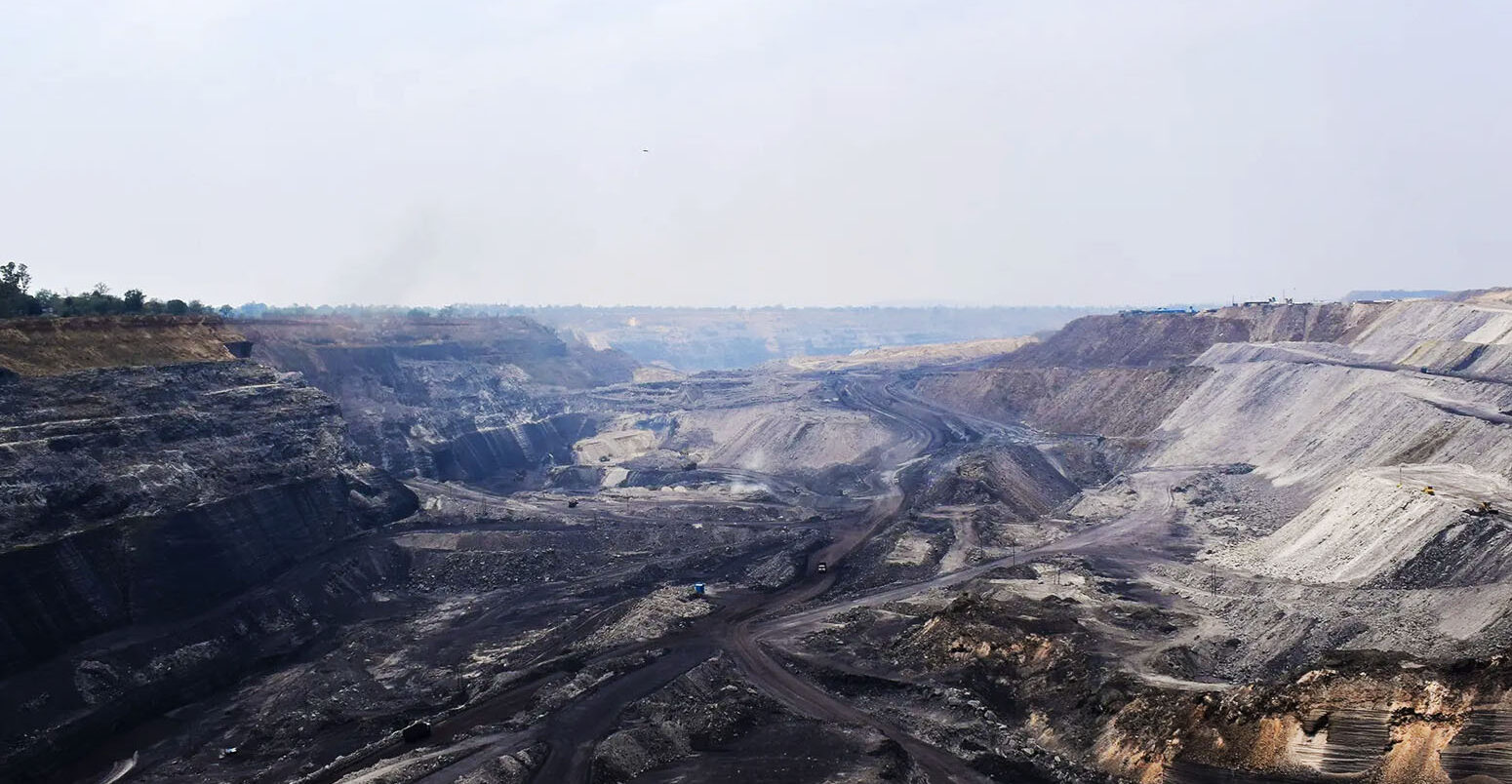 The Kusmunda coal mine. Credit: Aruna Chandrasekhar / Carbon Brief (2024)