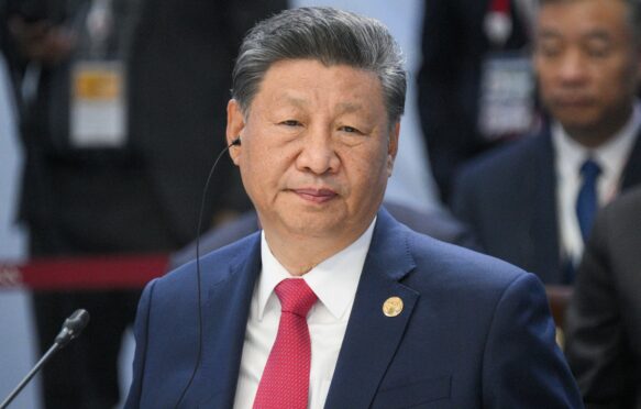Chinese President Xi Jinping at the 16th BRICS summit, 23 October 2024, Russia.