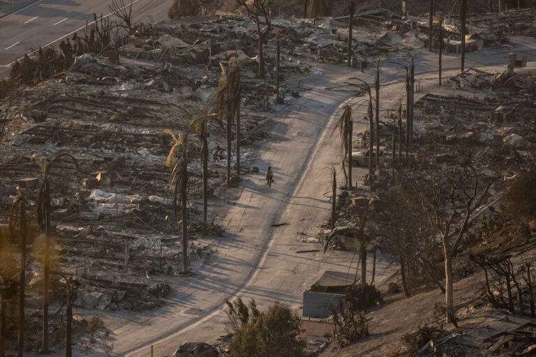 Media reaction The 2025 Los Angeles wildfires and the role of climate
