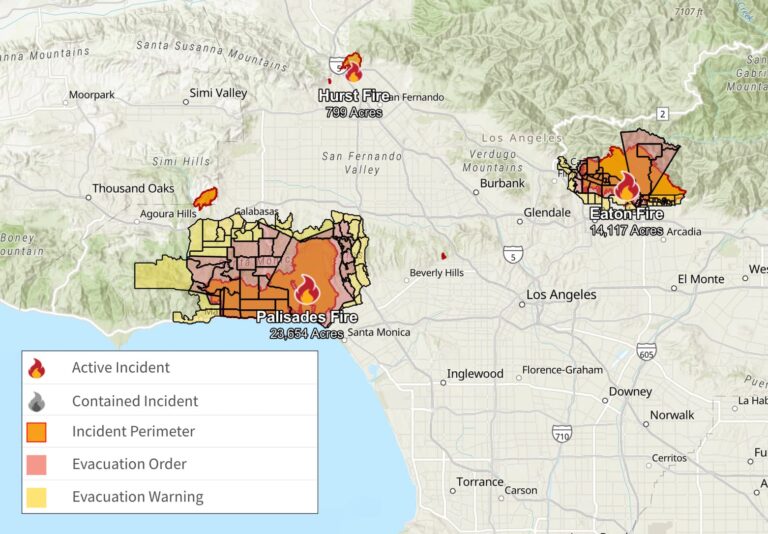 Media reaction The 2025 Los Angeles wildfires and the role of climate