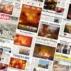 LA wildfires media reaction collage