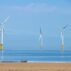 Teesside Offshore wind farm at Redcar, north east England.
