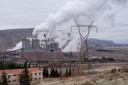 Coal-fired power plant, Turkey.