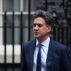 Ed Miliband, Secretary of State for Energy Security and Net Zero, at Downing Street, UK. Credit: Malcolm Park / Alamy Stock Photo. Image ID: 2XJ02DG.