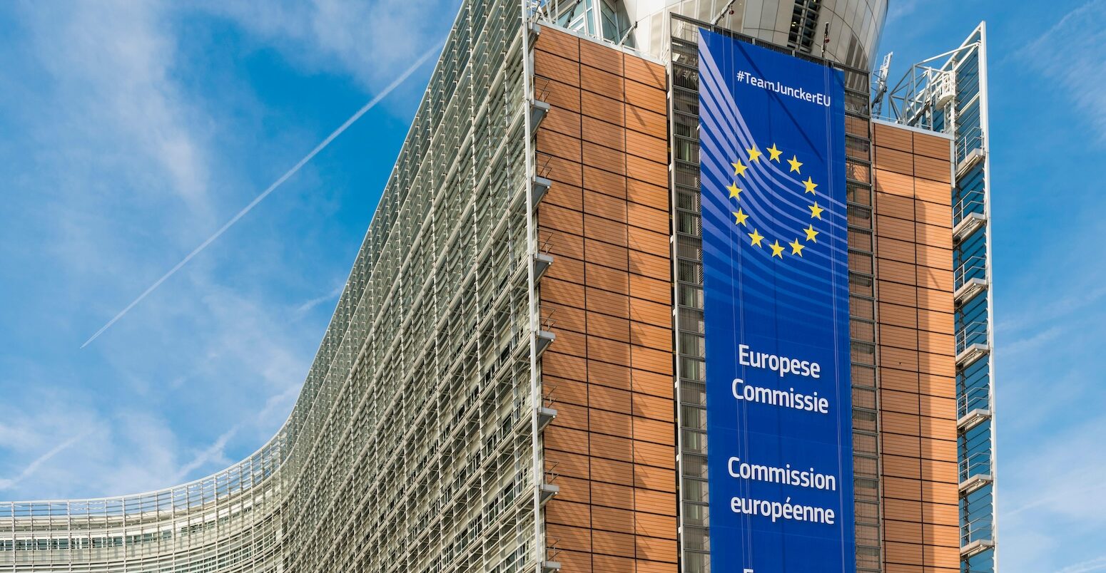 The Berlaymont building in Brussels.