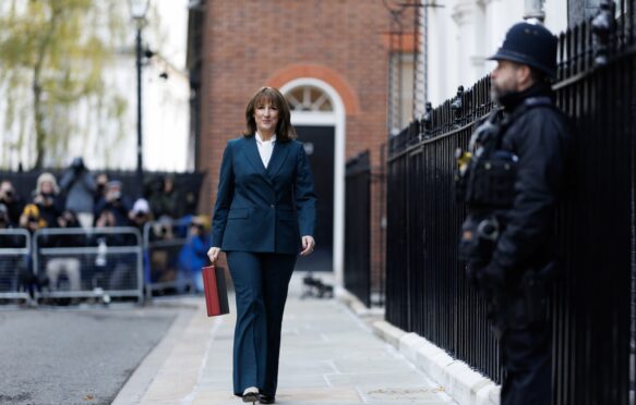 Chancellor of Exchequer Rachel Reeves leaves 11 Downing Street on 26 November 2025.