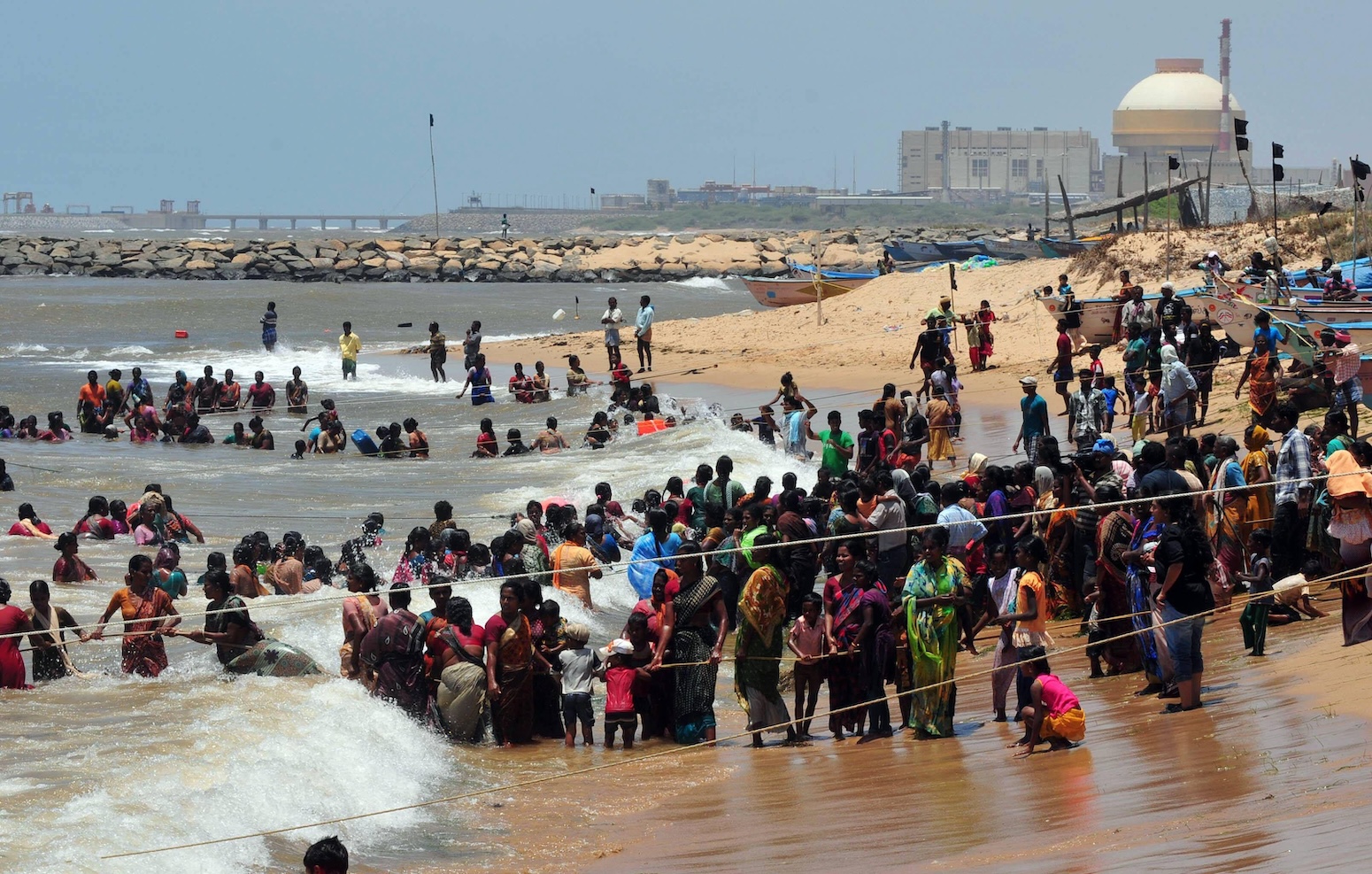Protests against India’s Kudankulam nuclear power plant in Tamil Nadu.