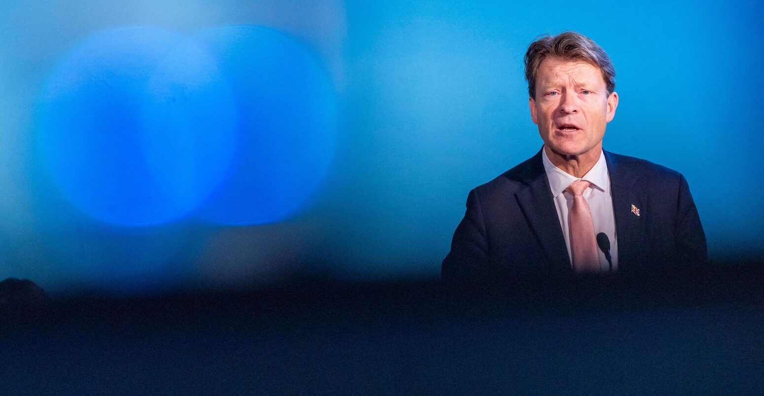 Deputy leader of the UK's hard-right Reform party, Richard Tice.