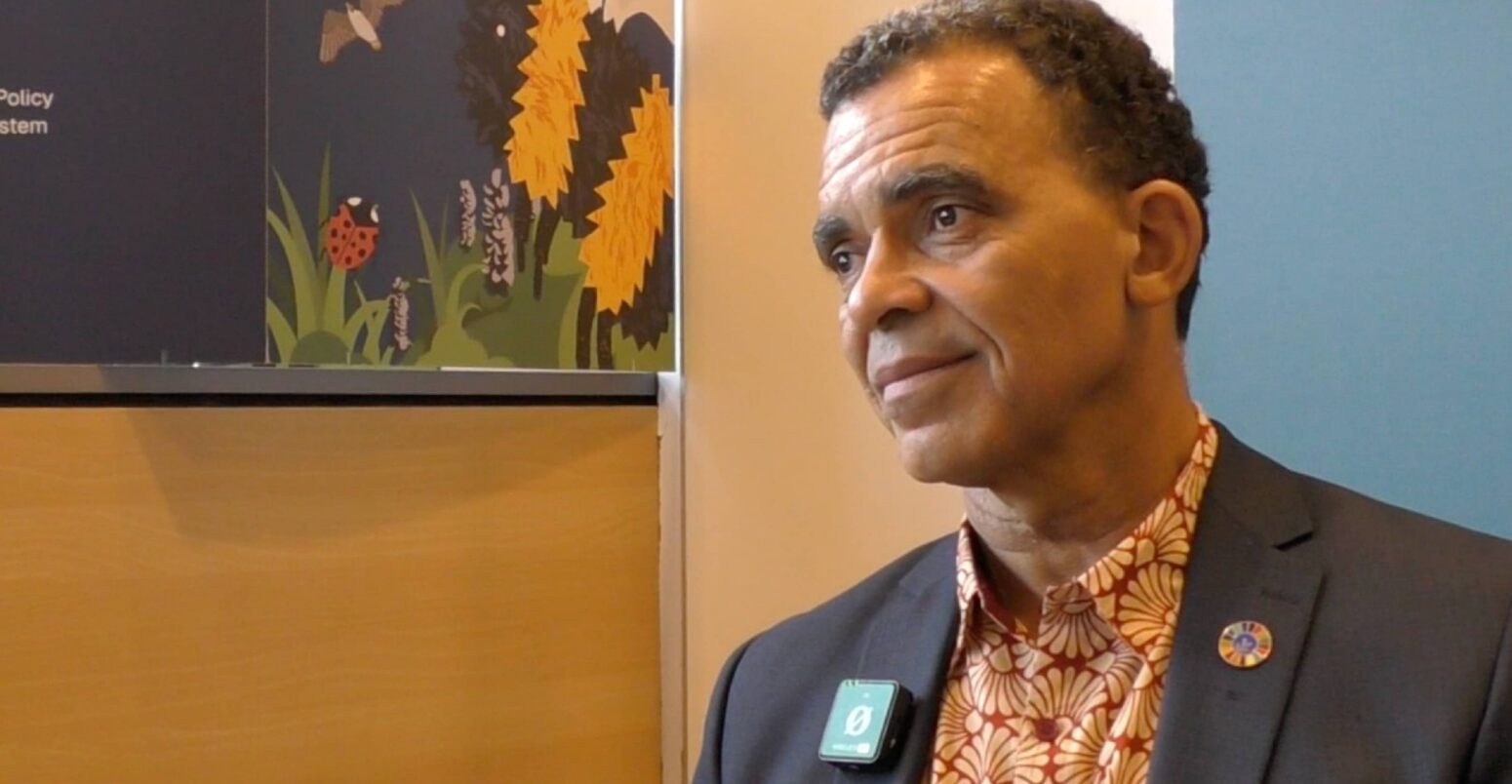 IPBES chair Dr David Obura. Credit: Carbon Brief