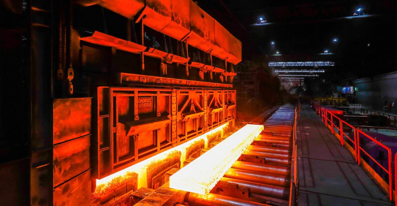 Steel mill, Germany.