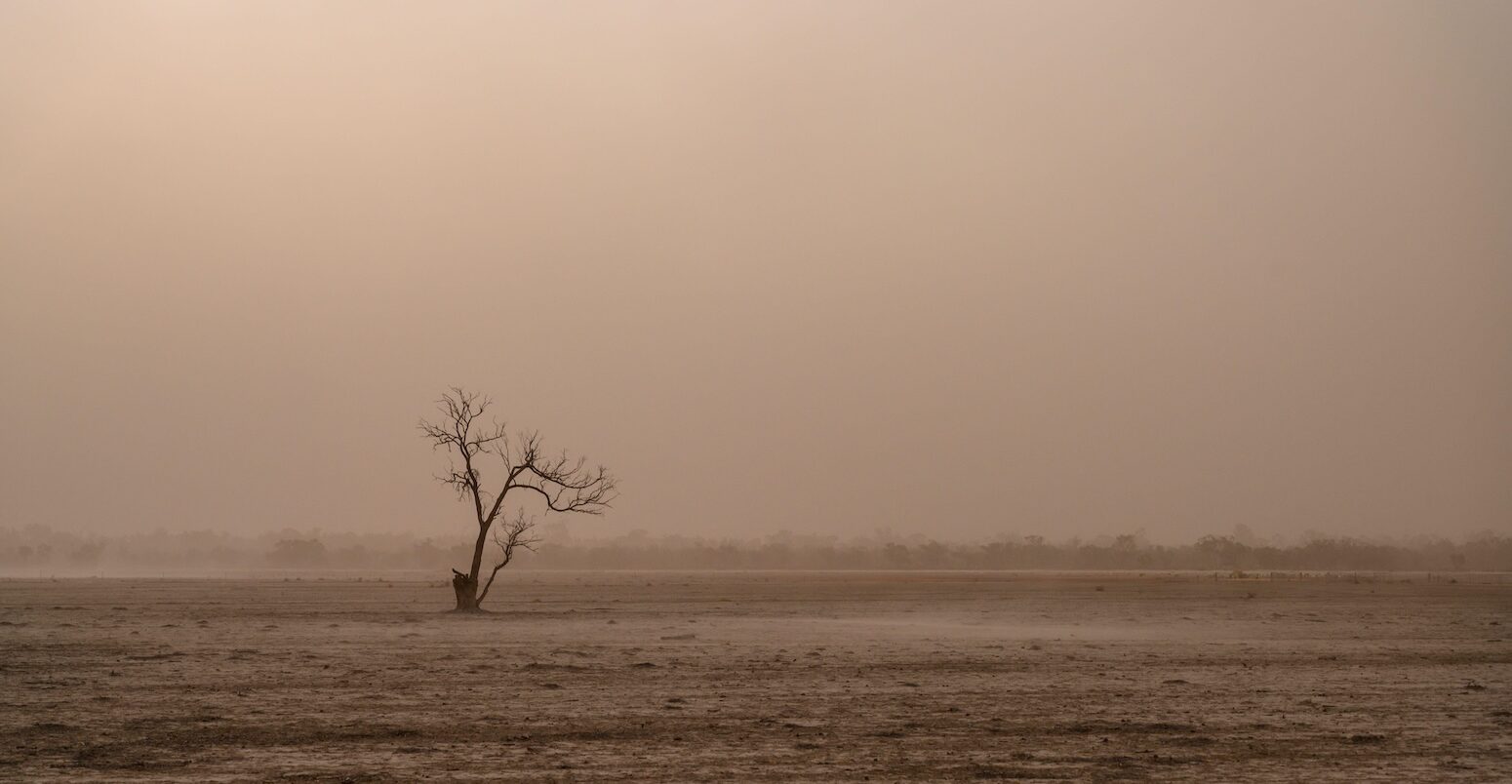 Dry farmland, Australia.