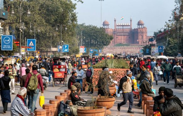 Old Delhi, India. Credit: Hackenberg-Photo-Cologne / Alamy Stock Photo.