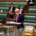 UK foreign secretary Yvette Cooper in the House of Commons on 19 March 2026.