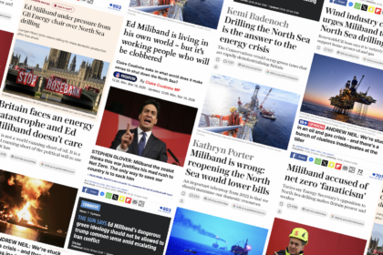 Cover montage for North Sea oil and gas factcheck