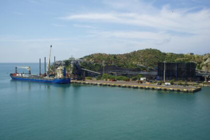 Coal port Santa Marta, Colombia